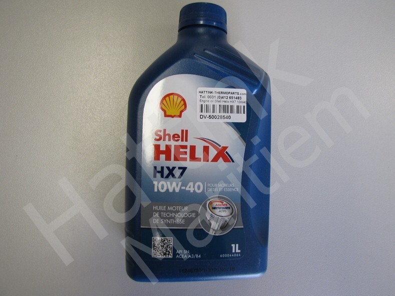 Aceite Mineral 10w40 Formula Shell Motor A Gasolina 1 Litro.