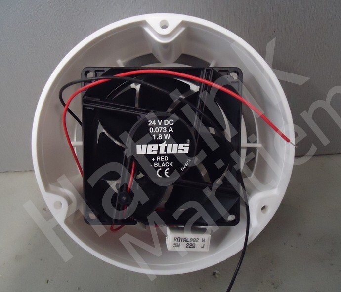 Vetus Electric fan, Type Fan 24DC Hattink Thermo Parts