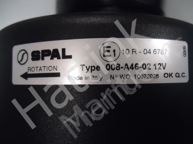 Spal Original 008-A46-02 Doppelradialgebläse Lüfter Gebläse 12V 