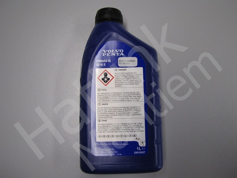 Hydraulic Oil ISO VG 15 Volvo Penta 1L Hattink Thermo Parts