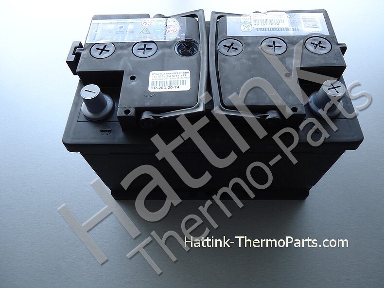 winnaar Foto lila Accu Calcium 72/74amp Maintenance-free | Hattink Thermo Parts